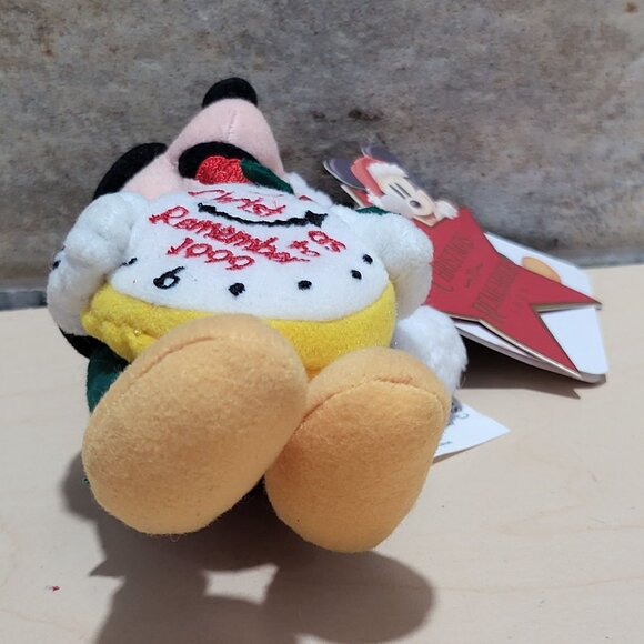 Vintage Disney Store A Christmas To Remember Mickey 1999 Plush Ornament - Picture 4 of 8